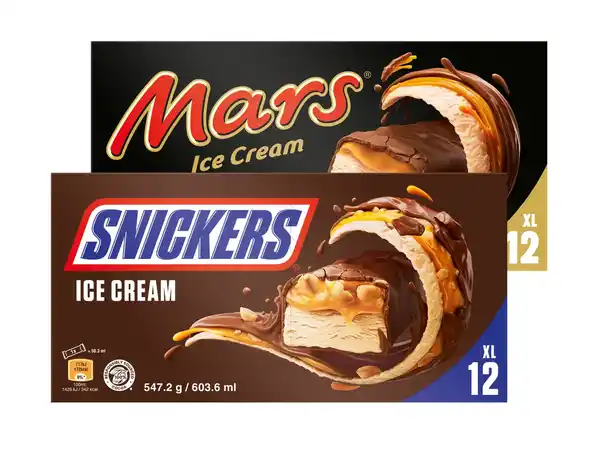 Bild 1 von XL Snickers/Mars Ice Cream
