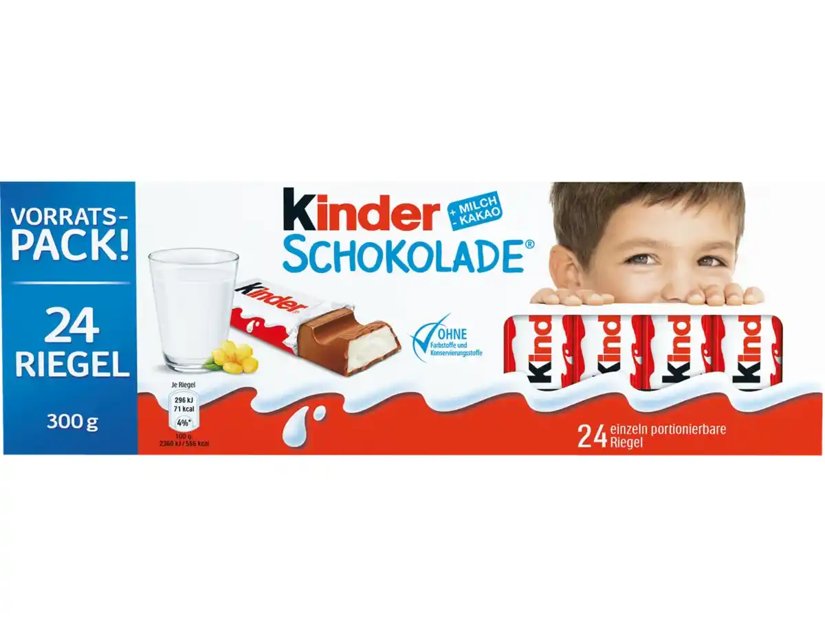 Bild 1 von Kinder Schokolade,  300 g