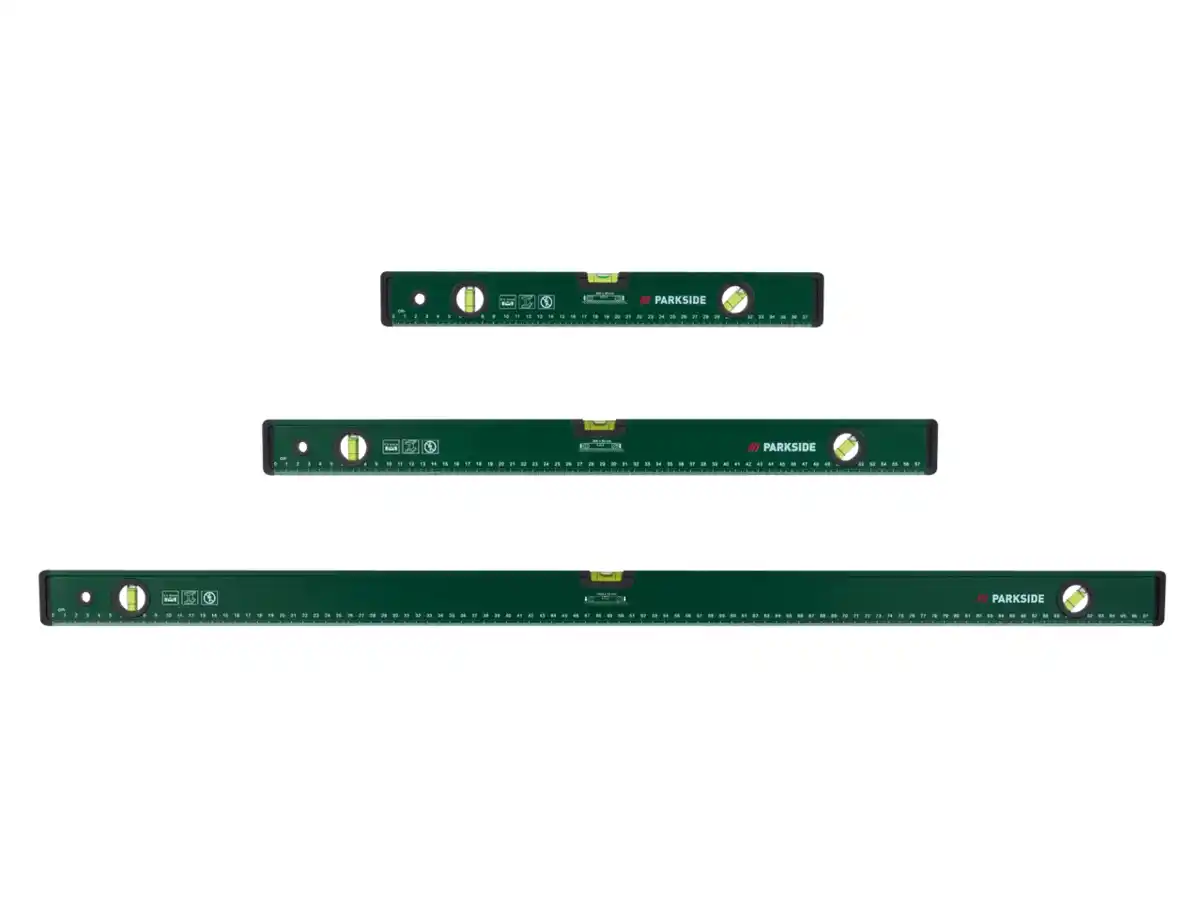 Bild 2 von Parkside® Winkelmesser-Wasserwaage/Wasserwaagen-Set,  3 Libellen