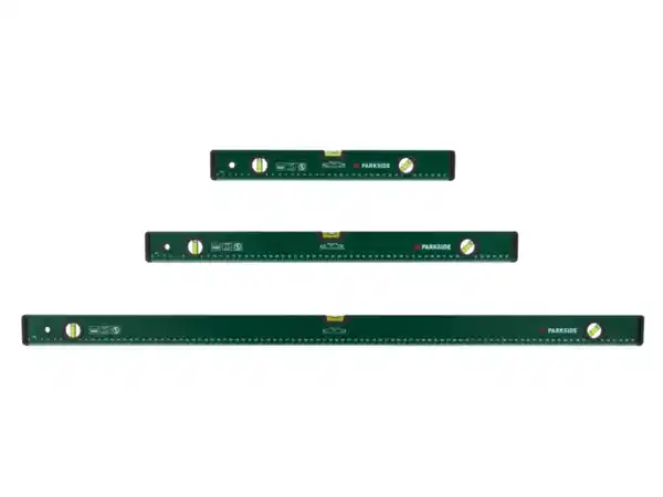 Bild 2 von Parkside® Winkelmesser-Wasserwaage/Wasserwaagen-Set,  3 Libellen