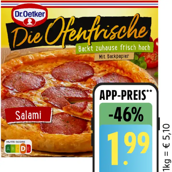 Bild 1 von Dr. Oetker Die Ofenfrische oder Pizza Tradizionale