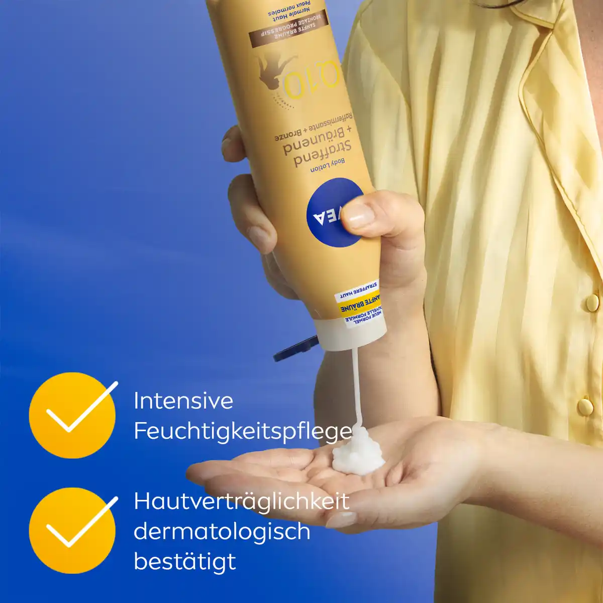 Bild 4 von NIVEA Q10 Straffende + Bräunende Bodylotion, 250 ml