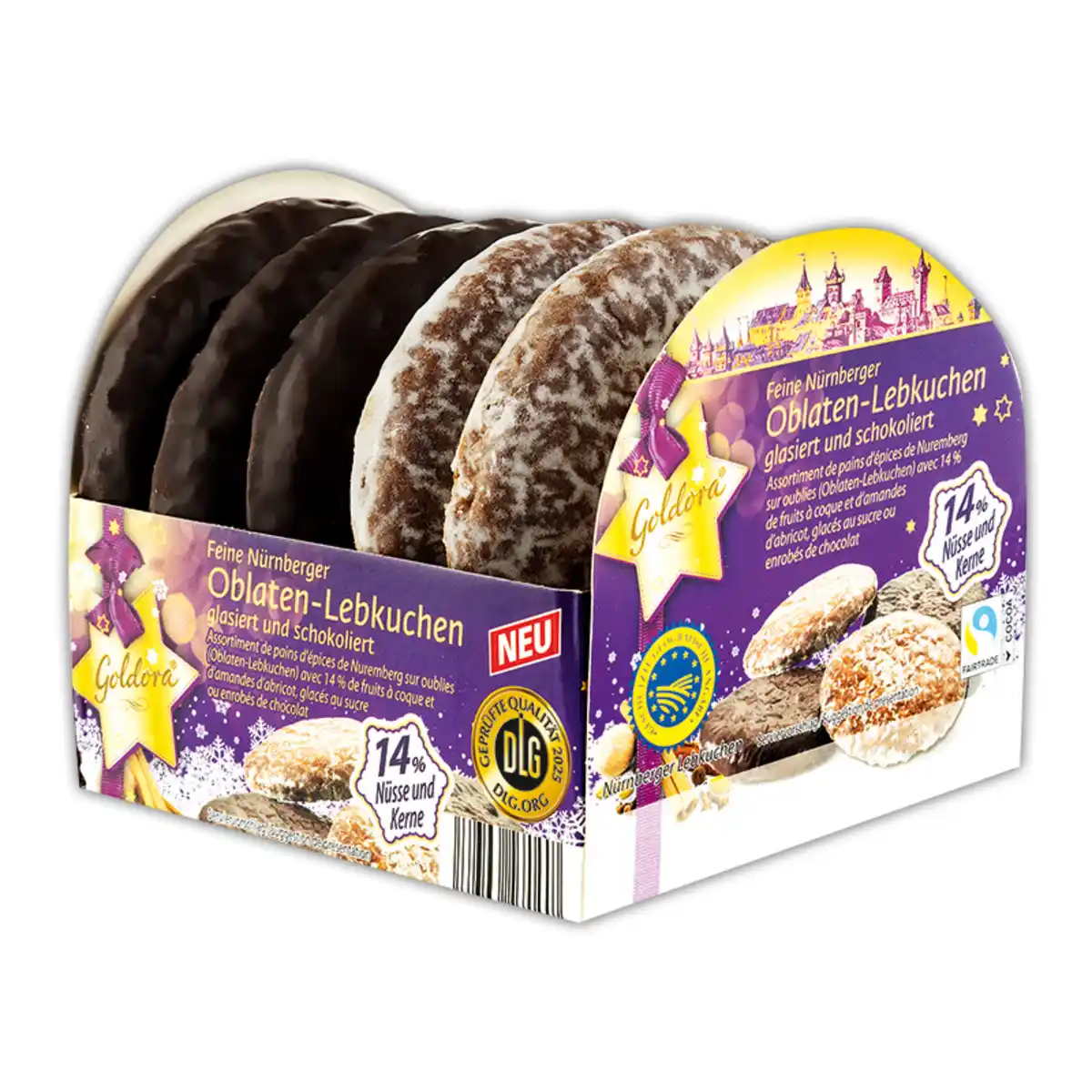 Bild 1 von Goldora Feine Nürnberger Oblaten-Lebkuchen