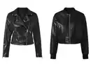 Bild 1 von esmara® Damen Bikerjacke / Bomberjacke, in modischer Lederoptik