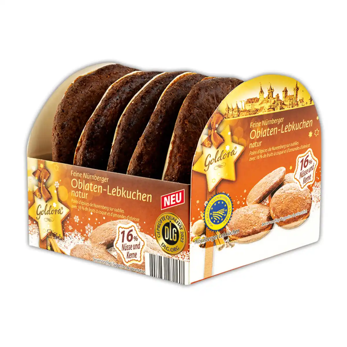Bild 3 von Goldora Feine Nürnberger Oblaten-Lebkuchen