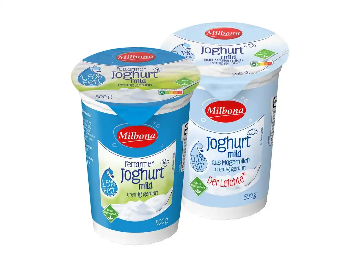 Bild 1 von Milbona Joghurt, mild,  500 g
