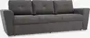 Bild 1 von Schlafsofa VEJLBY 3-Sitzer dunkelgrau Stoff