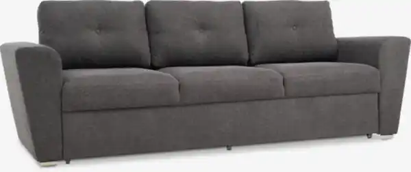 Bild 1 von Schlafsofa VEJLBY 3-Sitzer dunkelgrau Stoff