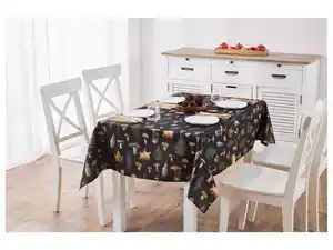 LIVARNO home Tischdecke / Tischläufer-Set, aus recyceltem Material