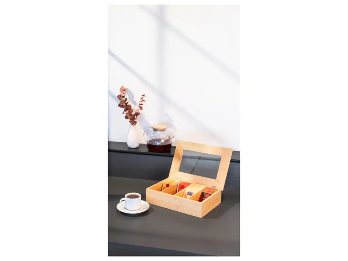 Bild 2 von Wenko Teetreppe/Kaffee-/Teebox aus Bambus