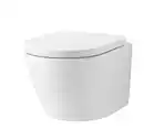 Bild 1 von Primaster Wand WC spülrandlos Kea Tiefspüler weiß inkl. WC Sitz