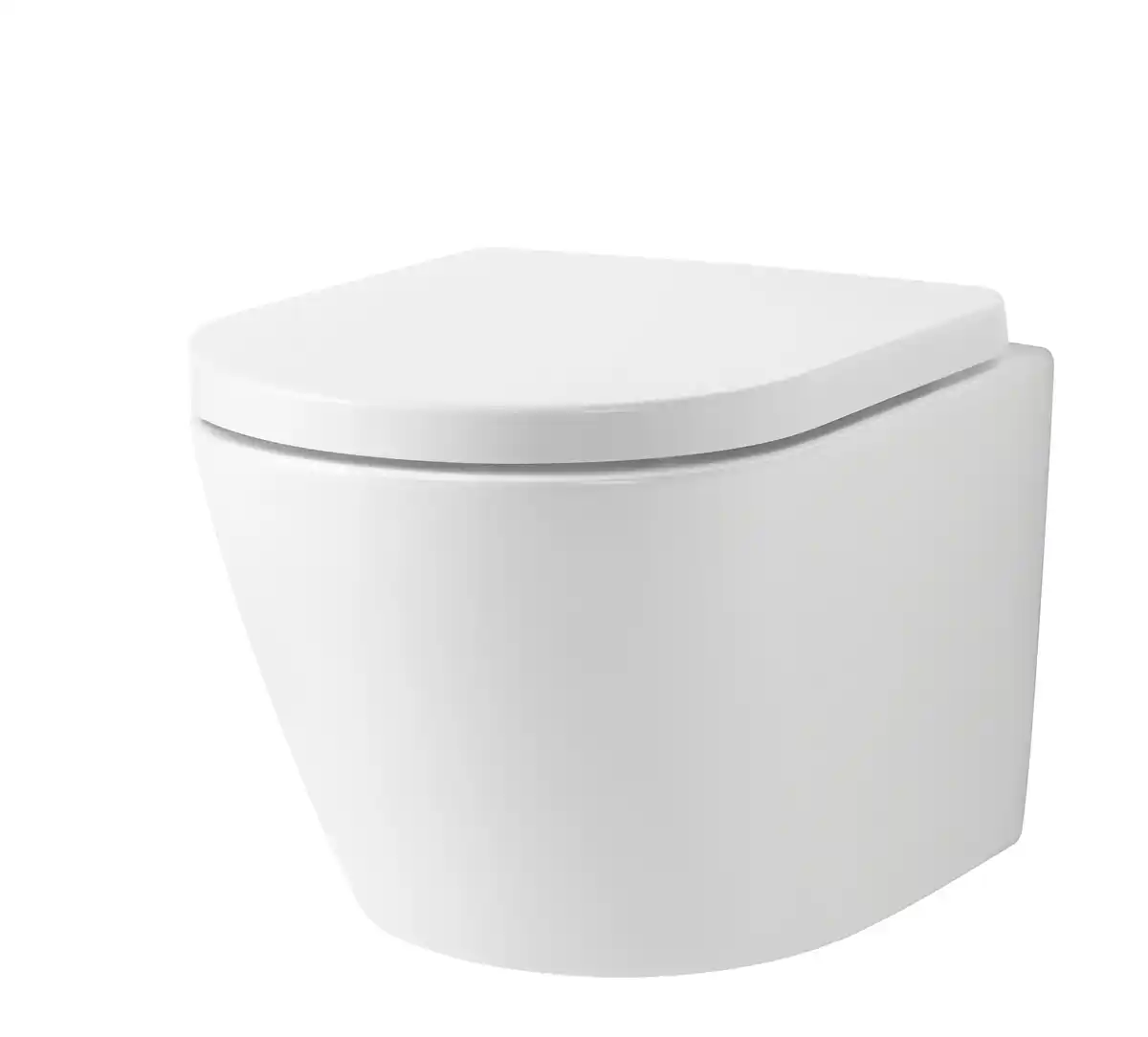 Bild 1 von Primaster Wand WC spülrandlos Kea Tiefspüler weiß inkl. WC Sitz