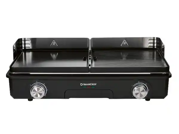Bild 1 von SILVERCREST® Tischgrill, mit zwei separaten Grillflächen