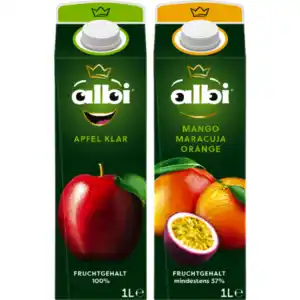 albi Fruchtsaft oder Nektar