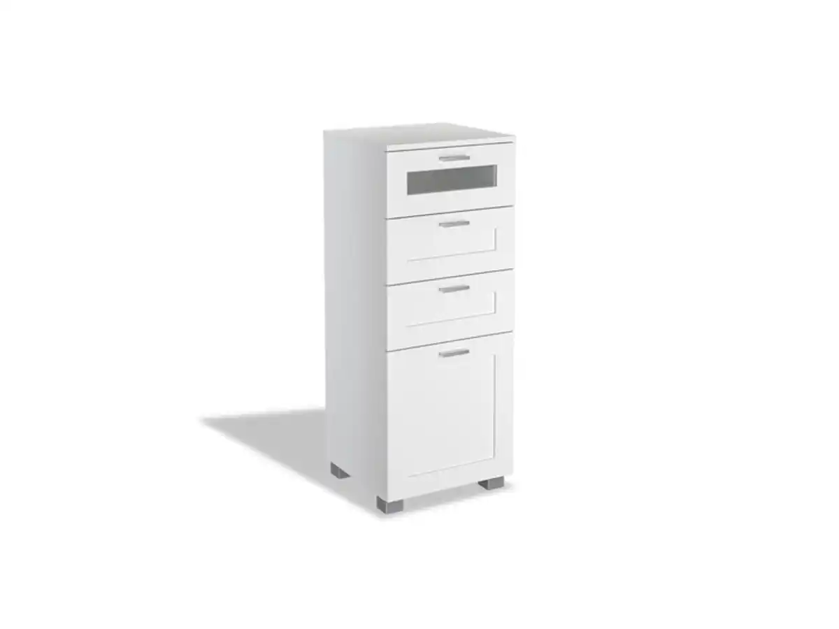 Bild 3 von LIVARNO home Bad-Seitenschrank »Basel«, mit 4 Schubladen