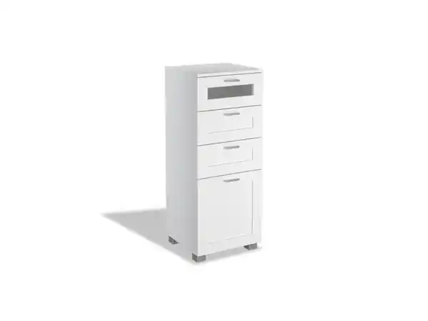 Bild 3 von LIVARNO home Bad-Seitenschrank »Basel«, mit 4 Schubladen