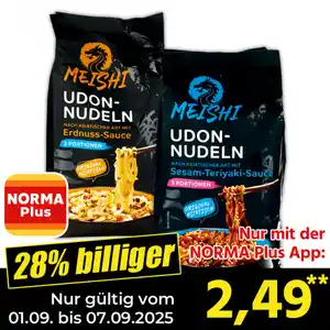 MEISHI Udon-Nudeln