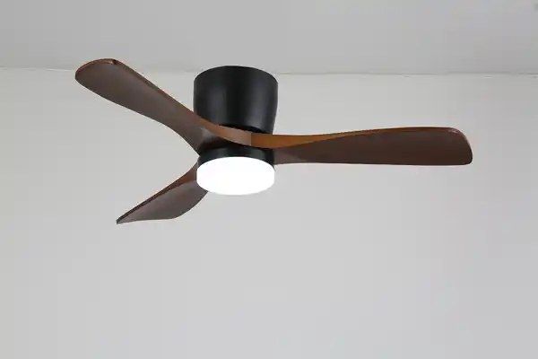 Bild 1 von LED Deckenventilator mit Leuchte Didi Ø 132 cm 55 W Holzoptik