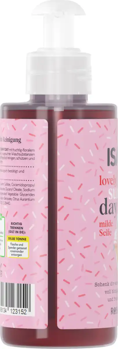 Bild 3 von ISANA Milde Seife Lovely Sunny Day, 300 ml