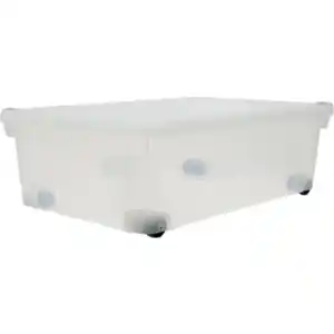 Wham Rollenbox mit Deckel 32L 60x40x18,5cm