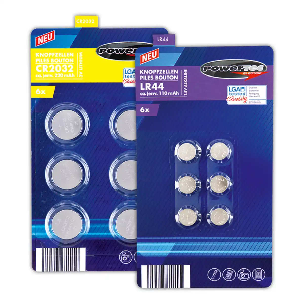 Bild 1 von Powertec Electric Knopfzellen