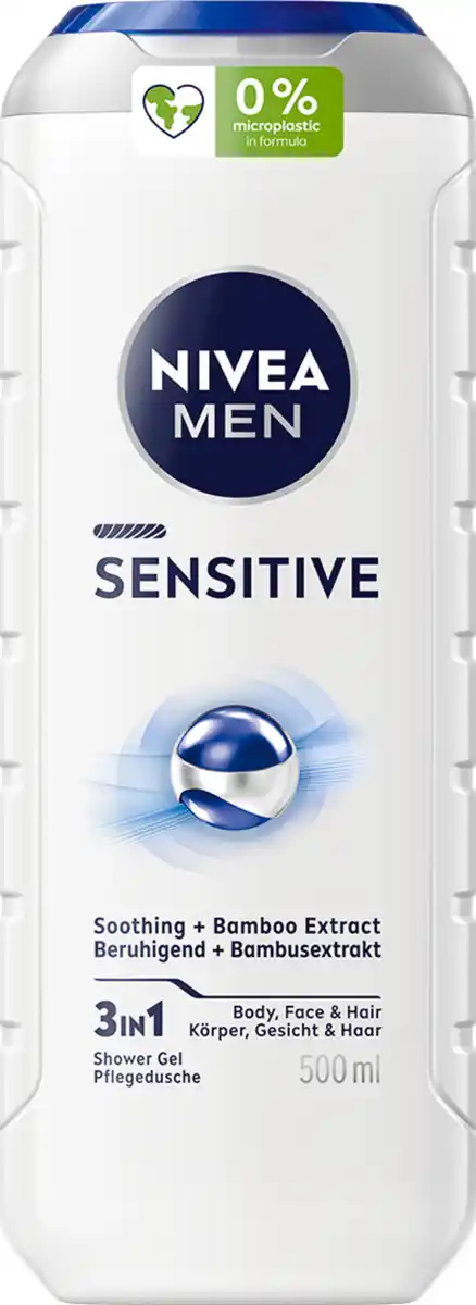 Bild 4 von NIVEA MEN Sensitive Pflegedusche, 500 ml