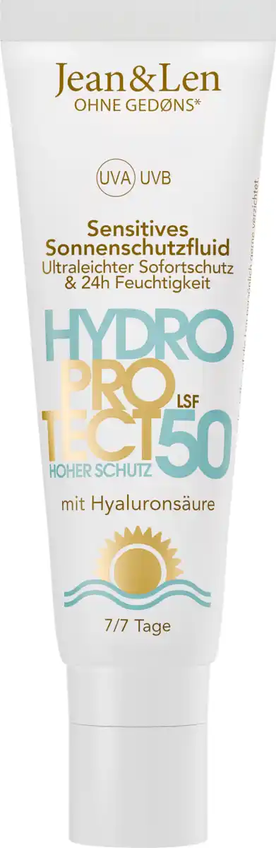 Bild 1 von Jean&Len Sensitives Sonnenschutzfluid LSF50, 50 ml