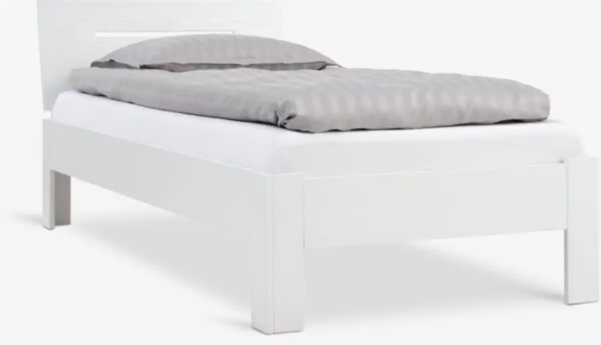 Bild 1 von Bettgestell OLSKER 90x200 weiß