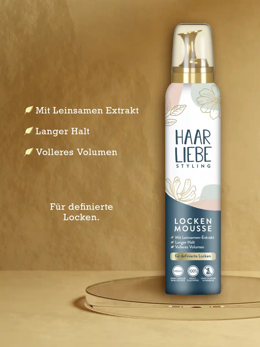 Bild 3 von Haarliebe Styling Lockenmousse, 200 ml