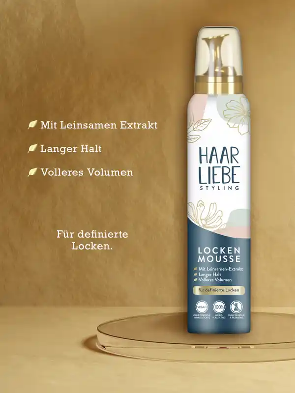 Bild 3 von Haarliebe Styling Lockenmousse, 200 ml