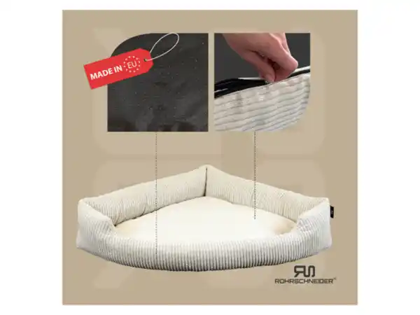 Bild 3 von ROHRSCHNEIDER Eck-Kuschelsofa »Tabby«, waschbar