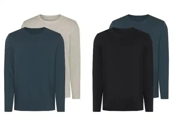 Bild 1 von esmara Men Herren Langarmshirts, 2 Stück
