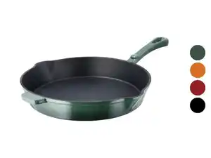 SILVERCREST® Pfanne Gusseisen 30 cm mit Ausgießer