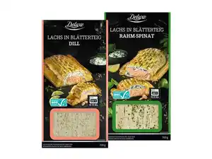 Deluxe ASC Lachs in Blätterteig,  700 g