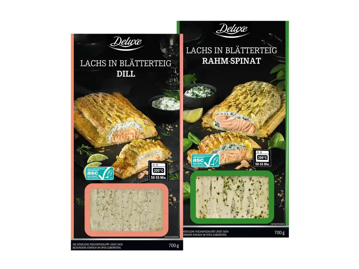 Bild 1 von Deluxe ASC Lachs in Blätterteig,  700 g
