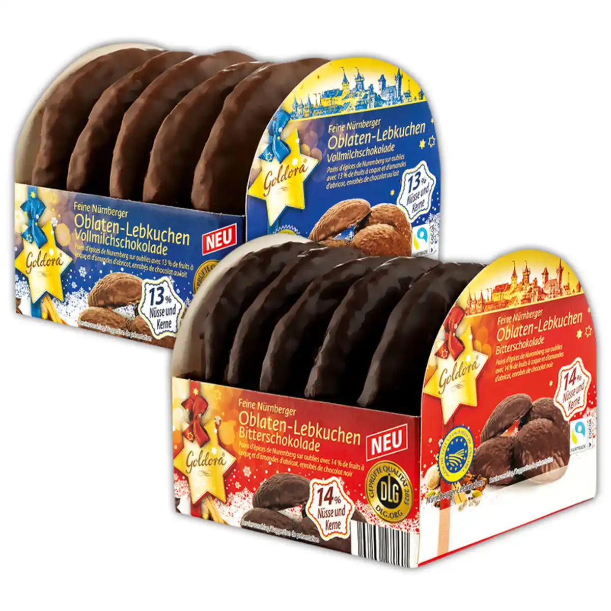 Bild 1 von Goldora Feine Nürnberger Oblaten-Lebkuchen