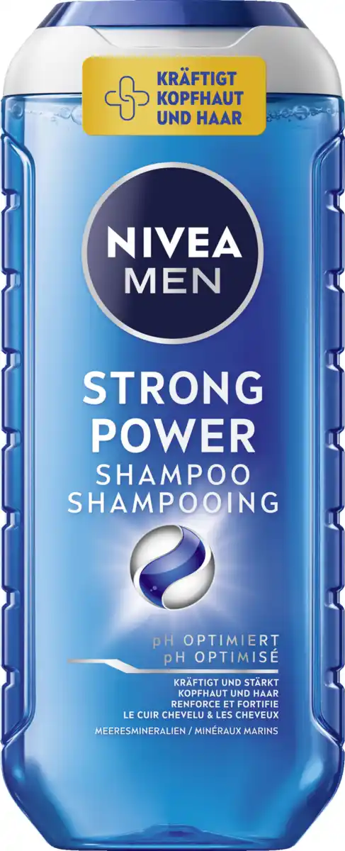Bild 1 von NIVEA MEN Strong Power Shampoo, 250 ml