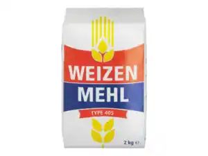 XXL Ähre Weizenmehl Type 405,  2 kg