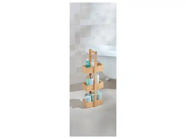 Bild 2 von LIVARNO home Regal \ Korbregal \ Handtuchständer, aus hochwertigem Bambus
