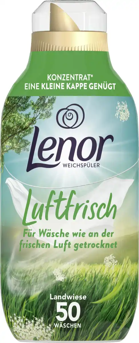 Bild 1 von Lenor Weichspüler Konzentrat Luftfrisch Landwiese 50 WL
