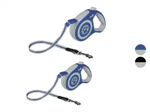 zoofari® Ausziehleine, 5 m, mit Rückzugmechanismus