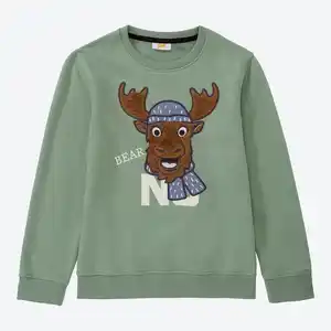 Kinder-Jungen-Sweatshirt mit Applikation