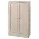 Bild 1 von HAVSTA Schrank mit Sockel, graubeige, 81x37x134 cm