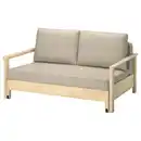 Bild 1 von TORNSBORG 2er-Bettsofa, Naggen beige/Kiefer