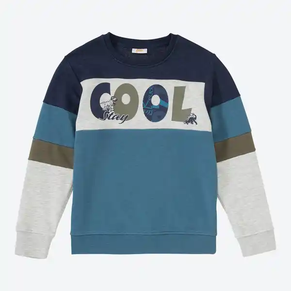 Bild 1 von Kinder-Jungen-Sweatshirt mit Print