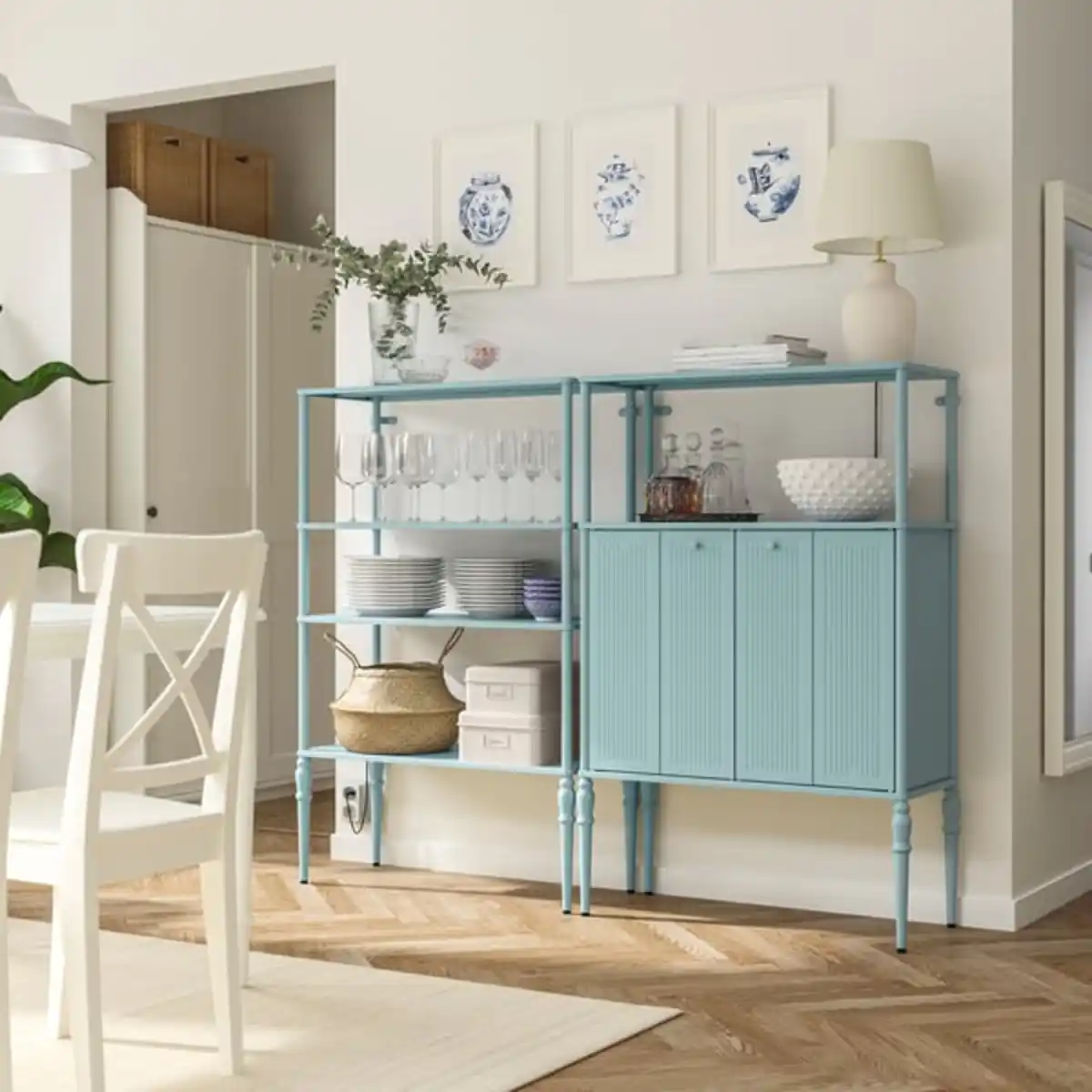 Bild 2 von SÅGMÄSTARE Aufbewahrungskombi, 164x35x128 cm