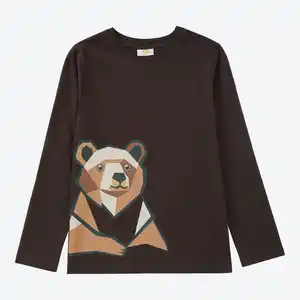 Kinder-Jungen-Shirt mit Bären-Druck