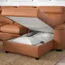 Bild 3 von VIMLE 4er-Sofa, mit Récamiere/Grann/Bomstad goldbraun