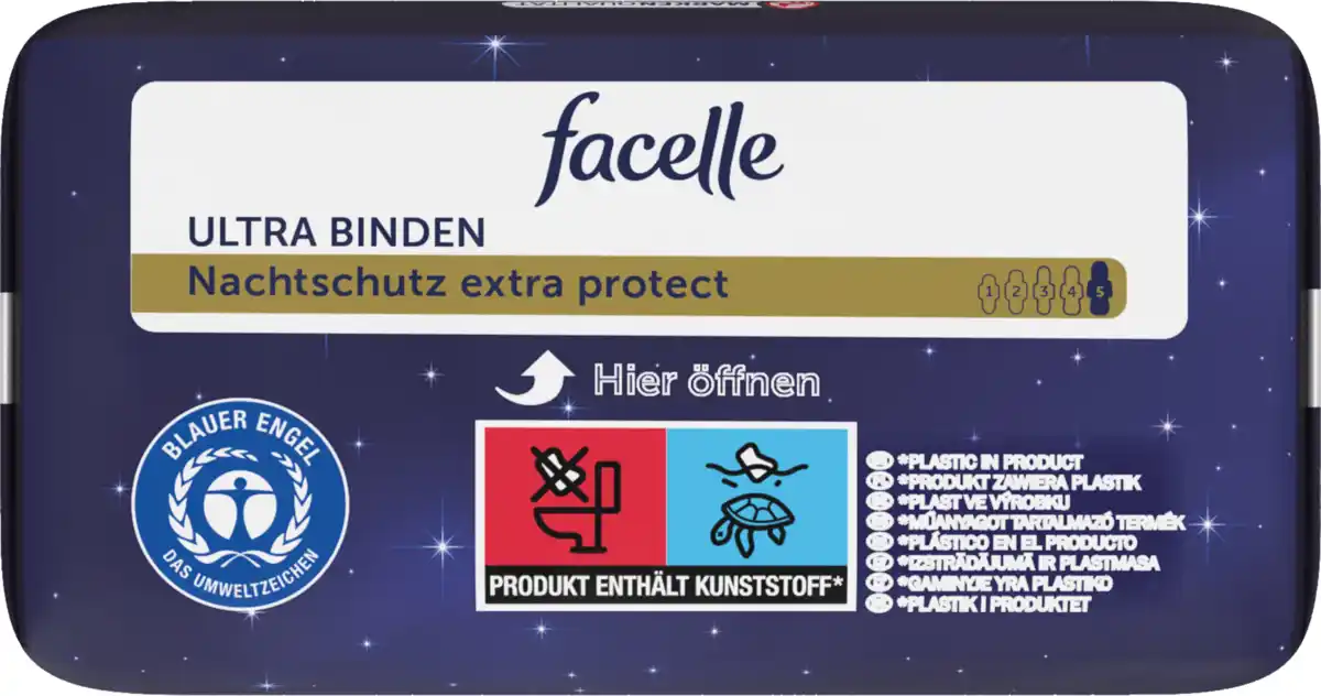 Bild 3 von facelle Ultra Binde Night Extra protect Gr. 5
