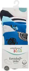 under2wear kids 3er Pack Kurzschaftsocke Junge Astronaut Gr. 27/30